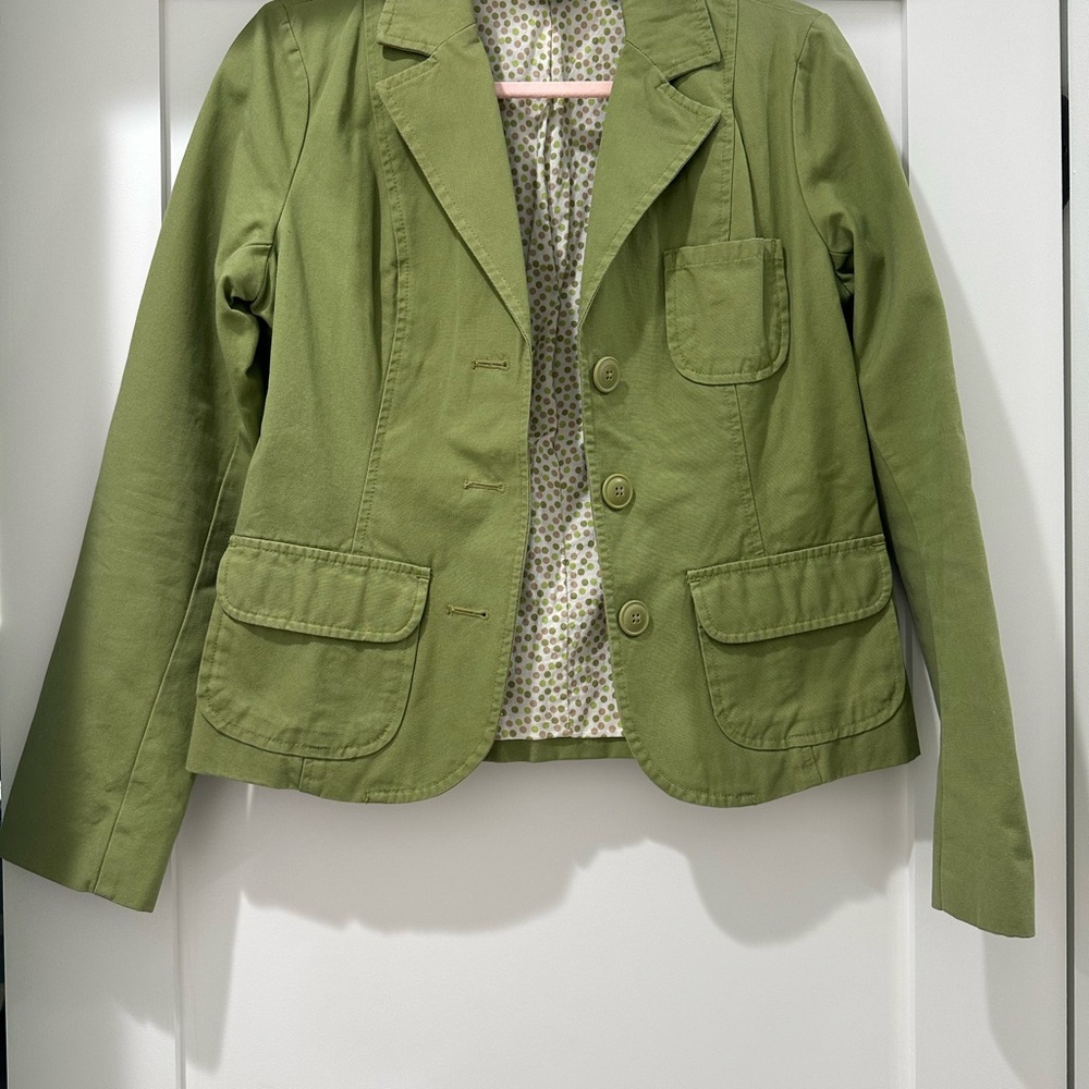 Old Navy Green Blazer